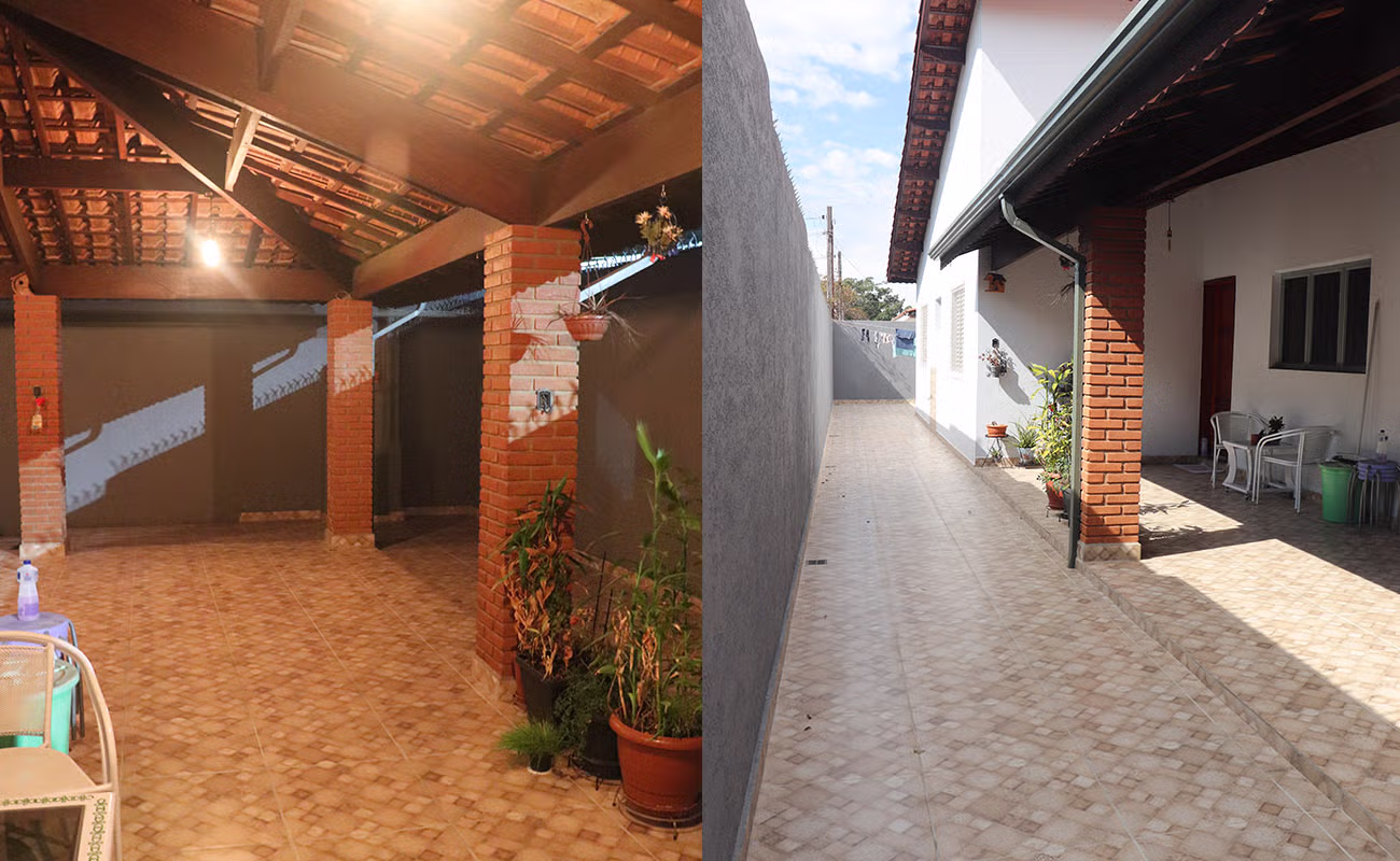 Varanda da Casa + Corredor Lateral
